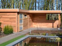 Modern Ceder Tuinhuis Modern Ceder Tuinhuis
